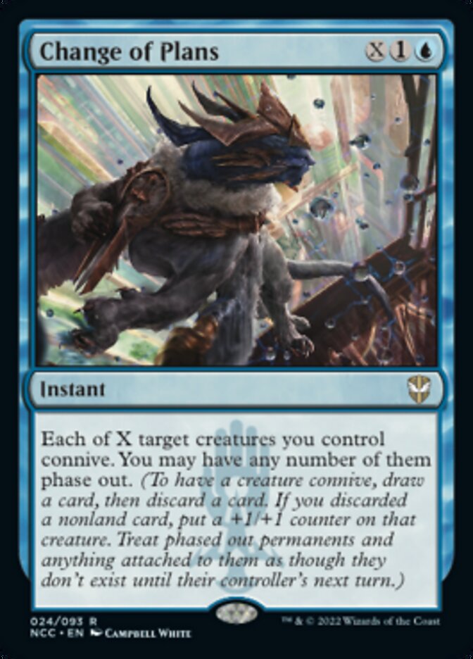 Change of Plans [Streets of New Capenna Commander] | Boutique FDB TCG
