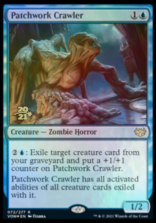 Patchwork Crawler [Innistrad: Crimson Vow Prerelease Promos] | Boutique FDB TCG