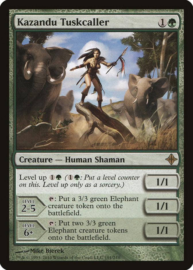 Kazandu Tuskcaller [Rise of the Eldrazi] | Boutique FDB TCG