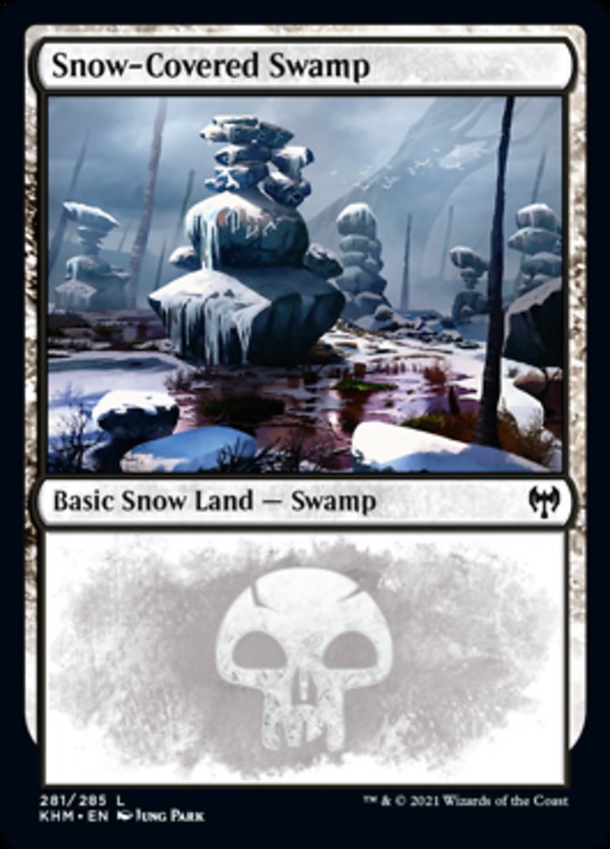 Snow-Covered Swamp (281) [Kaldheim] | Boutique FDB TCG