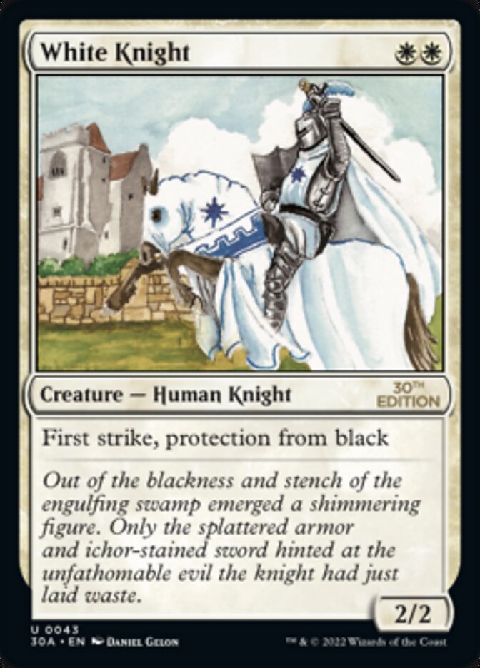 White Knight [30th Anniversary Edition] | Boutique FDB TCG