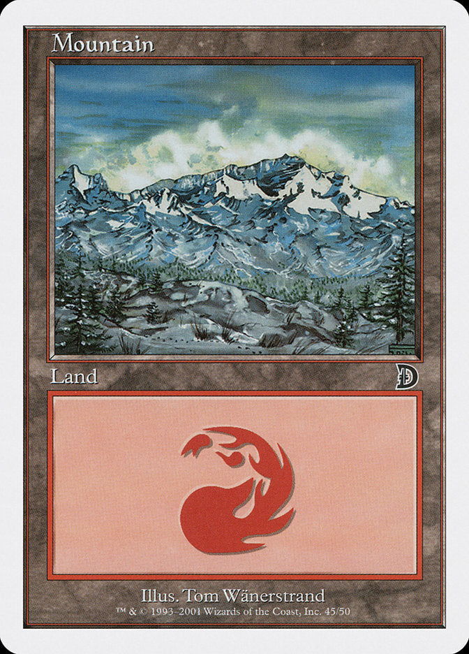 Mountain (45) [Deckmasters] | Boutique FDB TCG