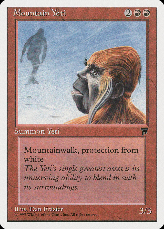 Mountain Yeti [Chronicles] | Boutique FDB TCG