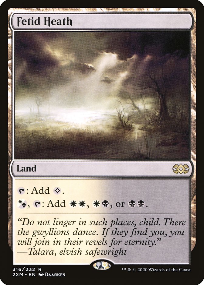 Fetid Heath [Double Masters] | Boutique FDB TCG