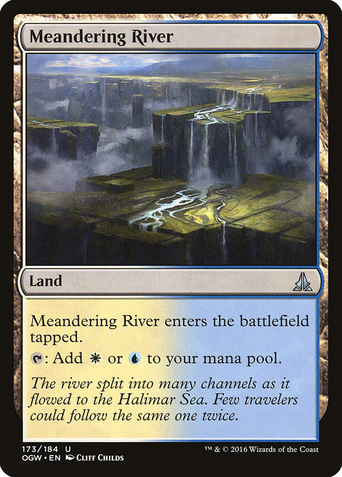 Meandering River [Oath of the Gatewatch] | Boutique FDB TCG