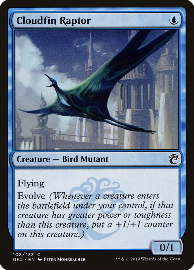 Cloudfin Raptor [Ravnica Allegiance Guild Kit] | Boutique FDB TCG