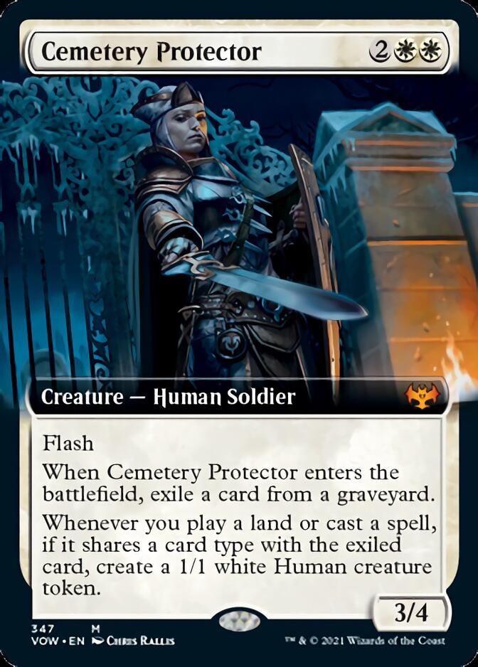 Cemetery Protector (Extended Art) [Innistrad: Crimson Vow] | Boutique FDB TCG