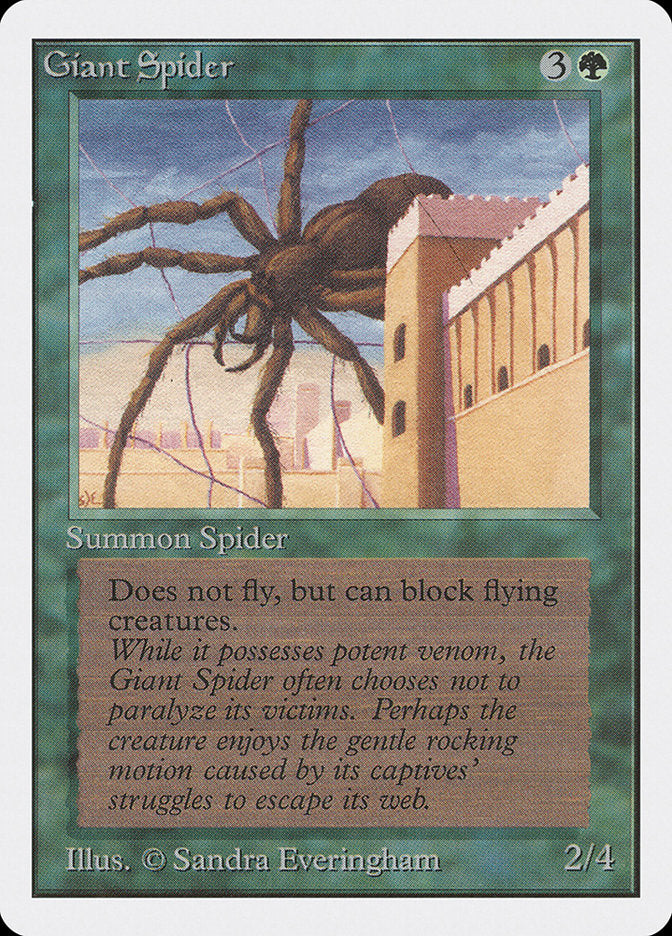 Giant Spider [Unlimited Edition] | Boutique FDB TCG