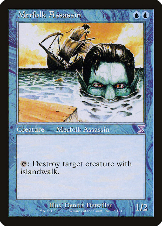 Merfolk Assassin [Time Spiral Timeshifted] | Boutique FDB TCG