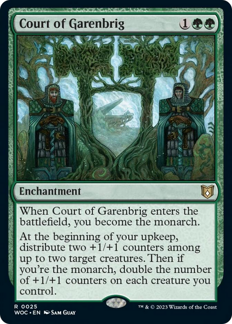 Court of Garenbrig [Wilds of Eldraine Commander] | Boutique FDB TCG