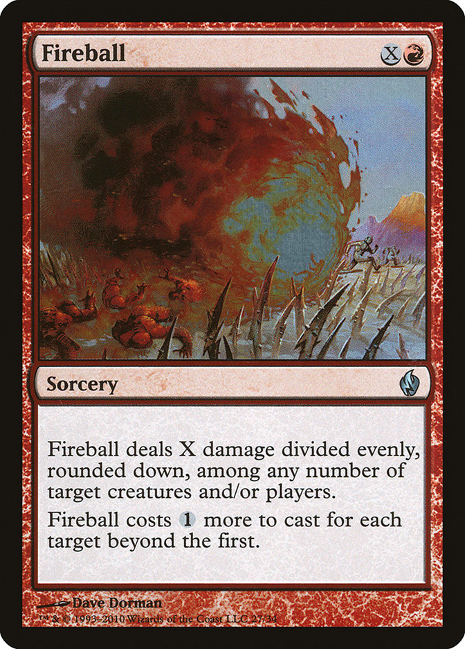 Fireball [Premium Deck Series: Fire and Lightning] | Boutique FDB TCG