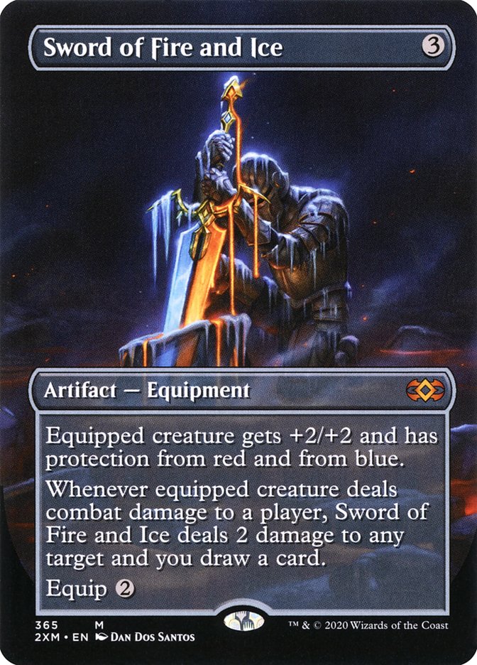 Sword of Fire and Ice (Toppers) [Double Masters] | Boutique FDB TCG