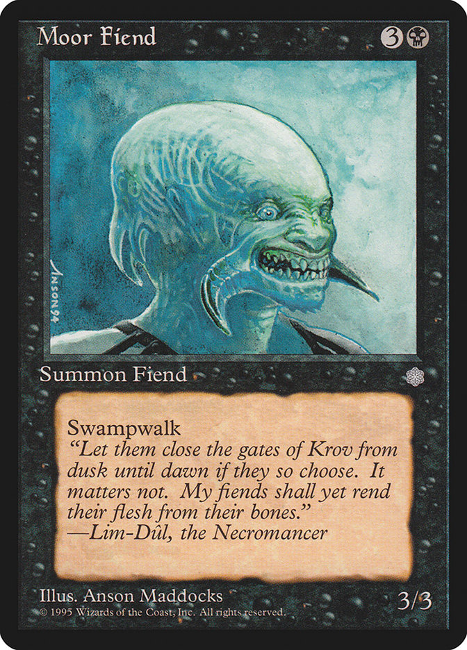 Moor Fiend [Ice Age] | Boutique FDB TCG