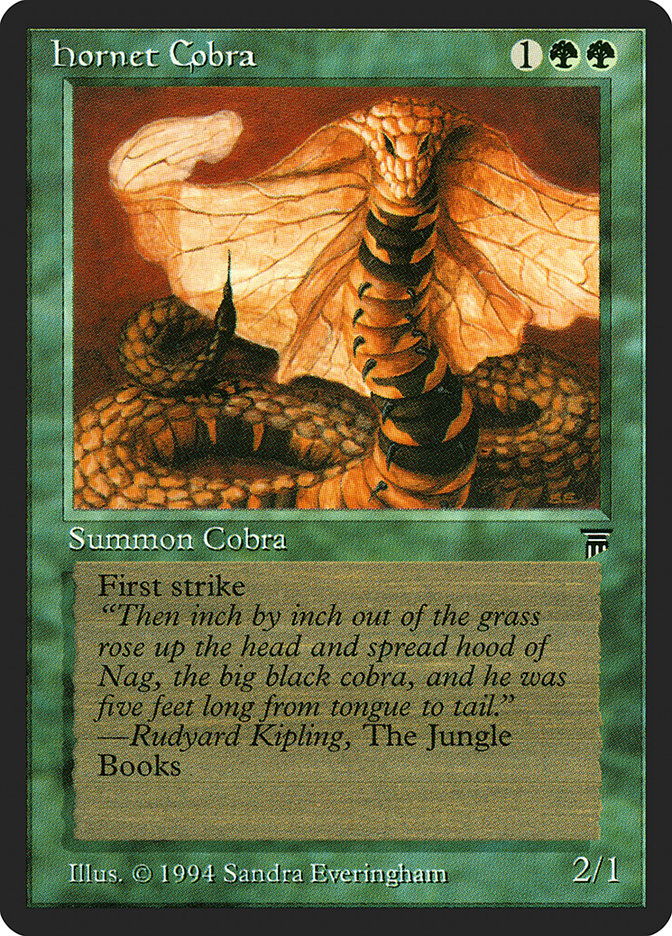 Hornet Cobra [Legends] | Boutique FDB TCG