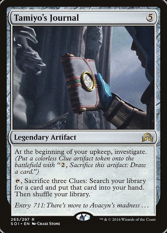 Tamiyo's Journal (Entry 711) [Shadows over Innistrad] | Boutique FDB TCG