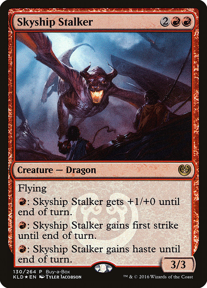 Skyship Stalker (Buy-A-Box) [Kaladesh Promos] | Boutique FDB TCG