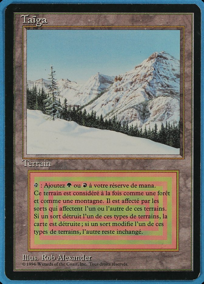 Taiga [Foreign Black Border] | Boutique FDB TCG