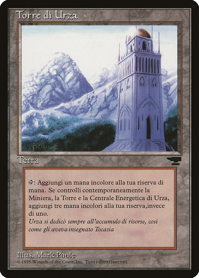 Urza's Tower (Plains) (Italian) - "Torre di Urza" [Rinascimento] | Boutique FDB TCG