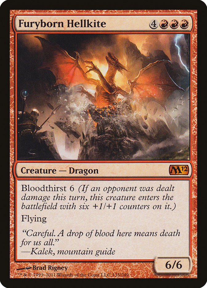 Furyborn Hellkite [Magic 2012] | Boutique FDB TCG