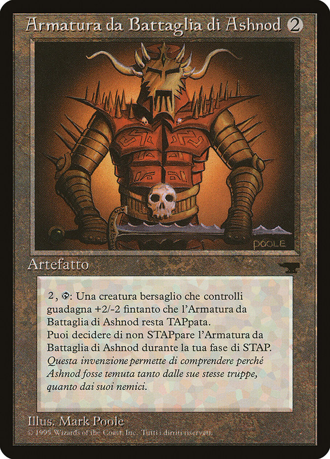 Ashnod's Battle Gear (Italian) - "Armatura da Battaglia di Ashnod" [Rinascimento] | Boutique FDB TCG