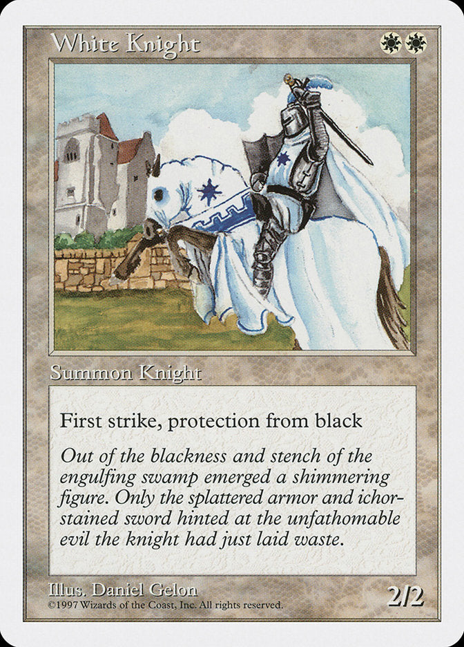 White Knight [Fifth Edition] | Boutique FDB TCG