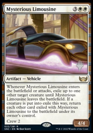 Mysterious Limousine (Promo Pack) [Streets of New Capenna Promos] | Boutique FDB TCG