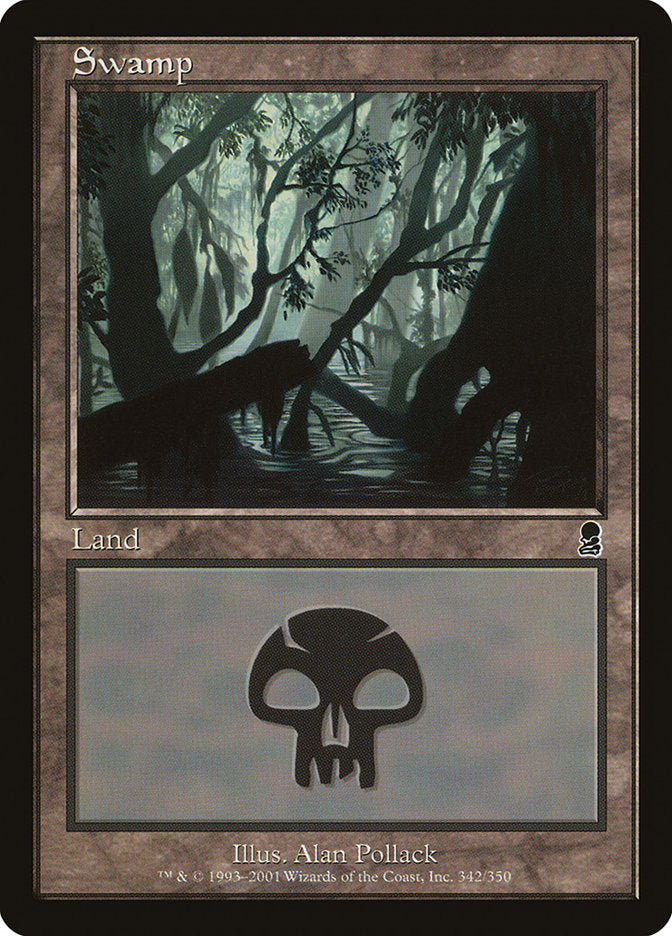 Swamp (342) [Odyssey] | Boutique FDB TCG
