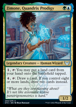 Zimone, Quandrix Prodigy [Strixhaven: School of Mages] | Boutique FDB TCG