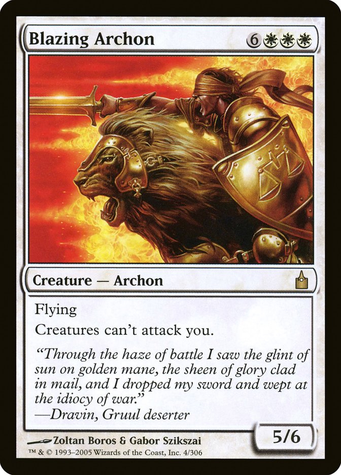 Blazing Archon [Ravnica: City of Guilds] | Boutique FDB TCG