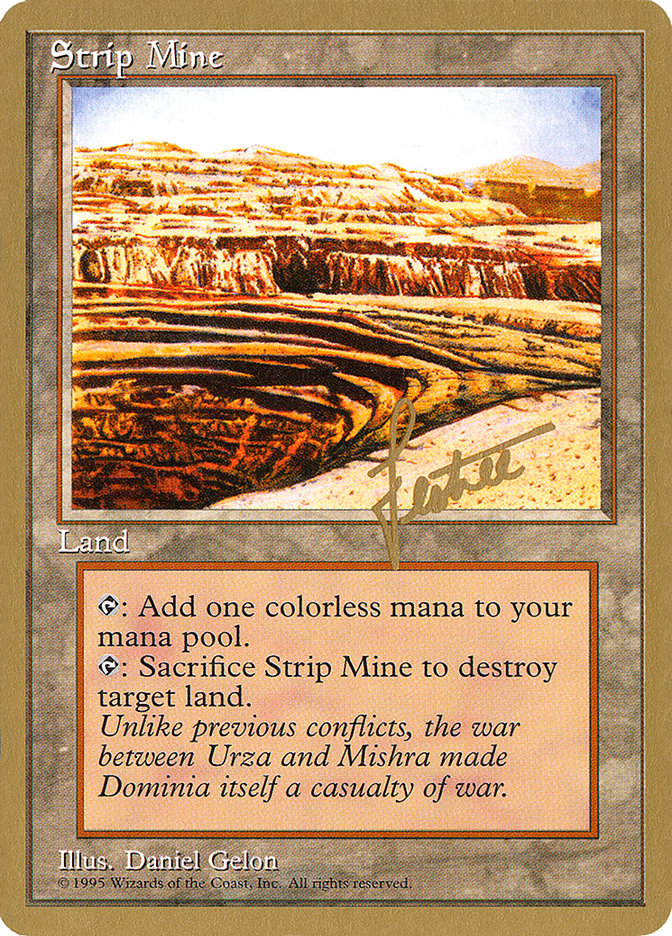 Strip Mine (Bertrand Lestree) [Pro Tour Collector Set] | Boutique FDB TCG