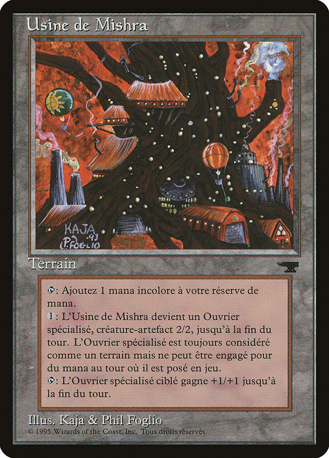 Mishra's Factory (French) - "Usine de Mishra" [Renaissance] | Boutique FDB TCG