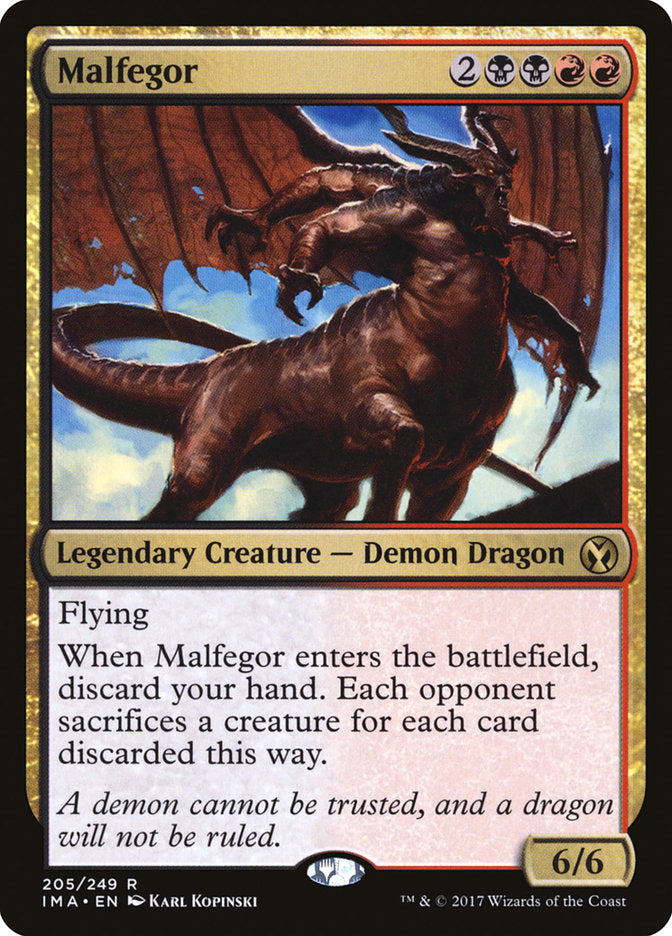 Malfegor [Iconic Masters] | Boutique FDB TCG
