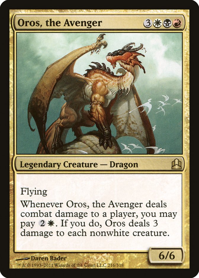 Oros, the Avenger [Commander 2011] | Boutique FDB TCG