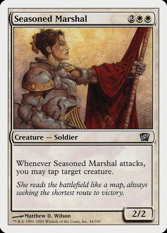 Seasoned Marshal [Eighth Edition] | Boutique FDB TCG