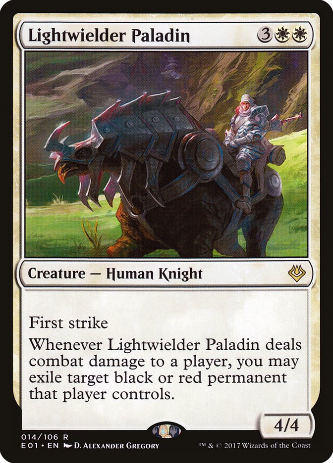 Lightwielder Paladin [Archenemy: Nicol Bolas] | Boutique FDB TCG