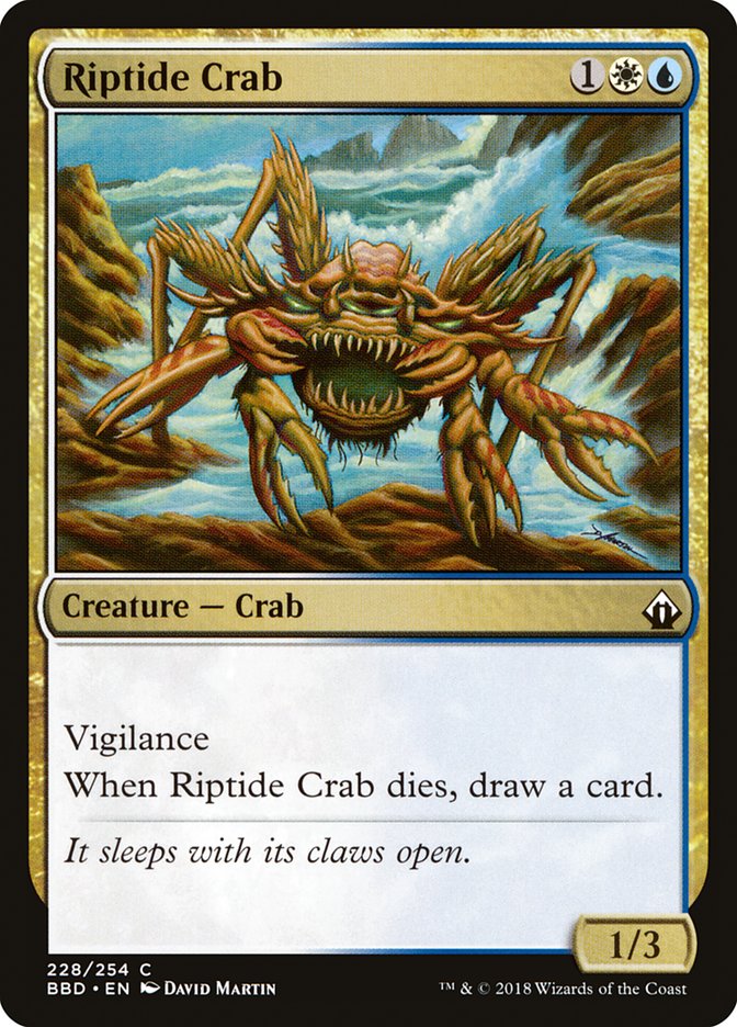 Riptide Crab [Battlebond] | Boutique FDB TCG