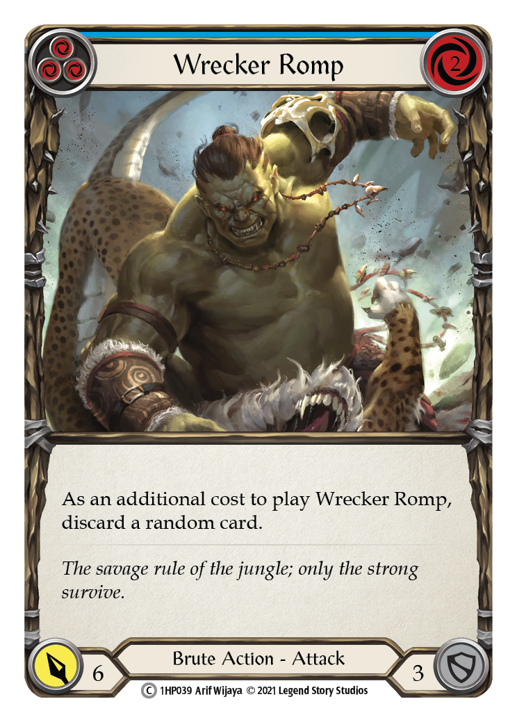 Wrecker Romp (Blue) [1HP039] (History Pack 1) | Boutique FDB TCG