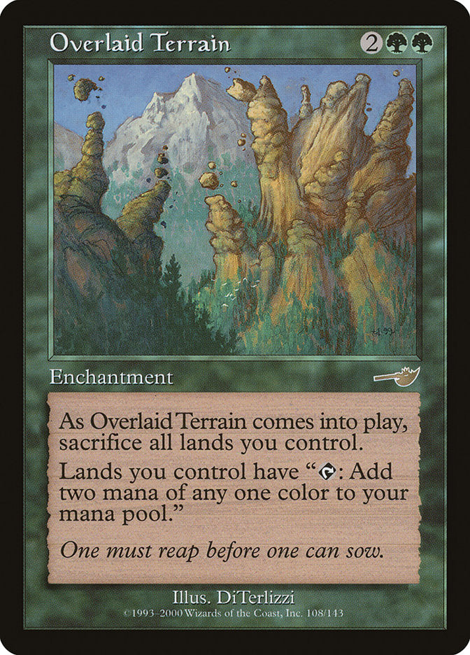 Overlaid Terrain [Nemesis] | Boutique FDB TCG