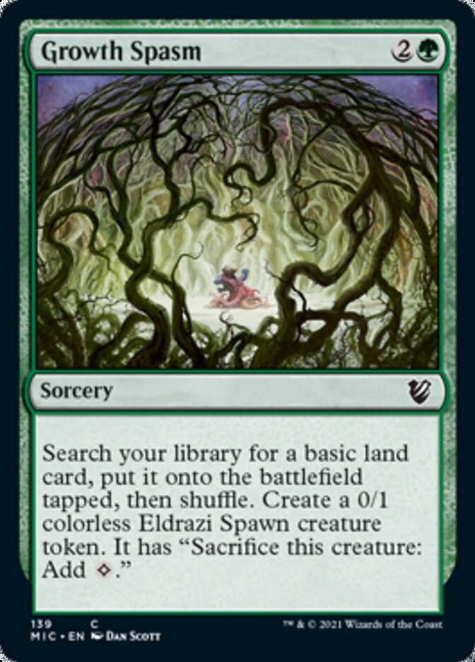 Growth Spasm [Innistrad: Midnight Hunt Commander] | Boutique FDB TCG