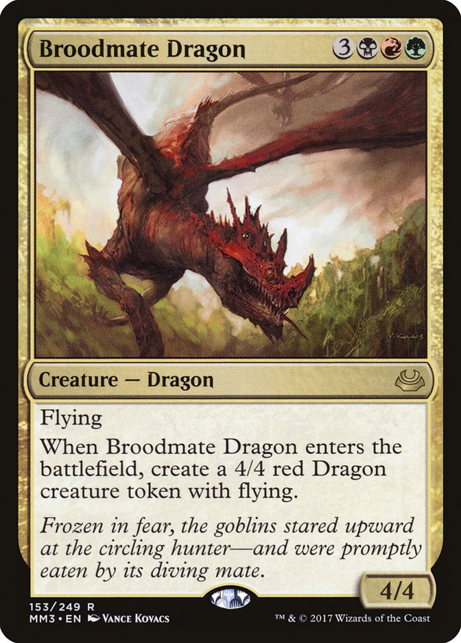 Broodmate Dragon [Modern Masters 2017] | Boutique FDB TCG