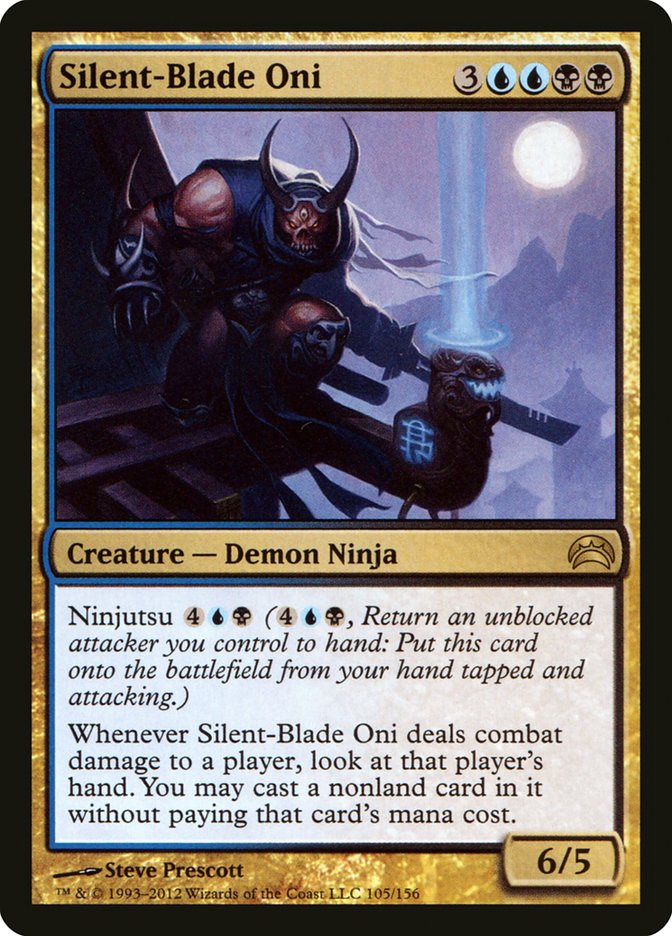 Silent-Blade Oni [Planechase 2012] | Boutique FDB TCG