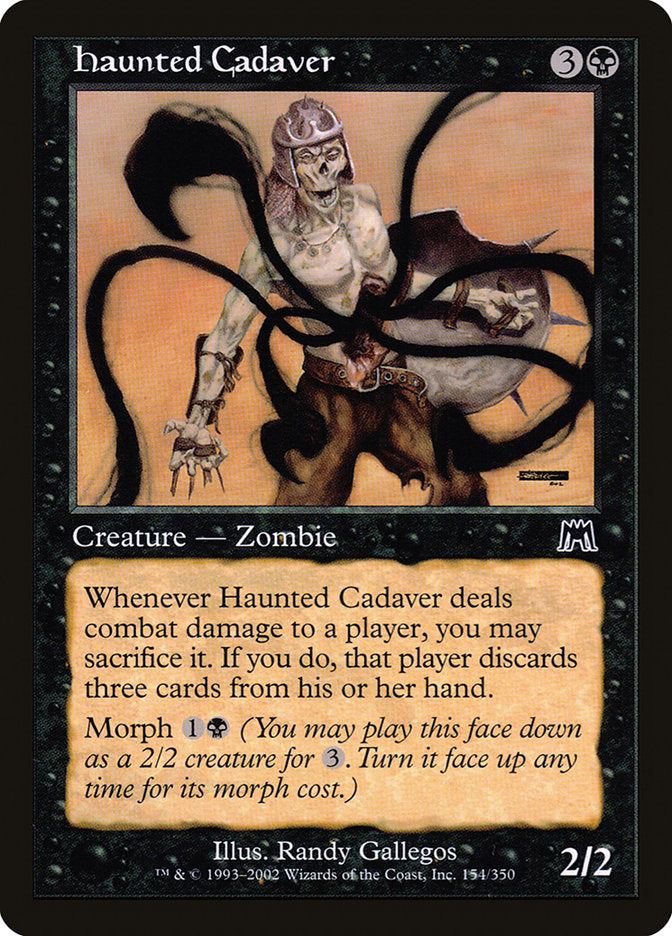 Haunted Cadaver [Onslaught] | Boutique FDB TCG