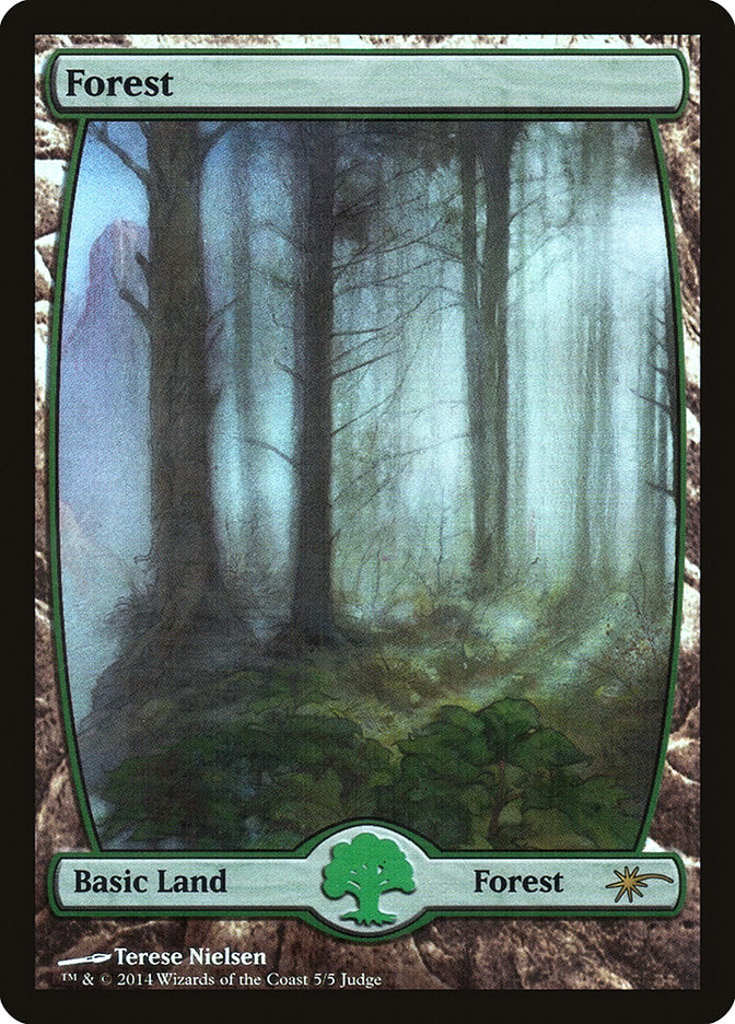 Forest (5★) [Judge Gift Cards 2014] | Boutique FDB TCG