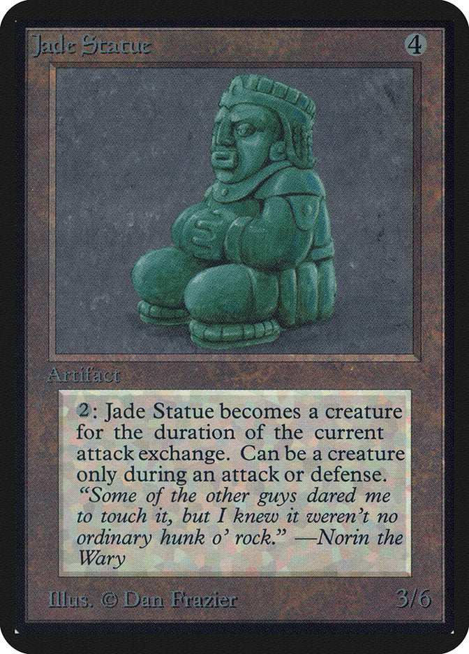 Jade Statue [Alpha Edition] | Boutique FDB TCG