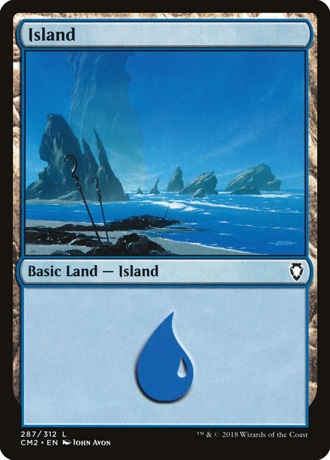 Island (287) [Commander Anthology Volume II] | Boutique FDB TCG