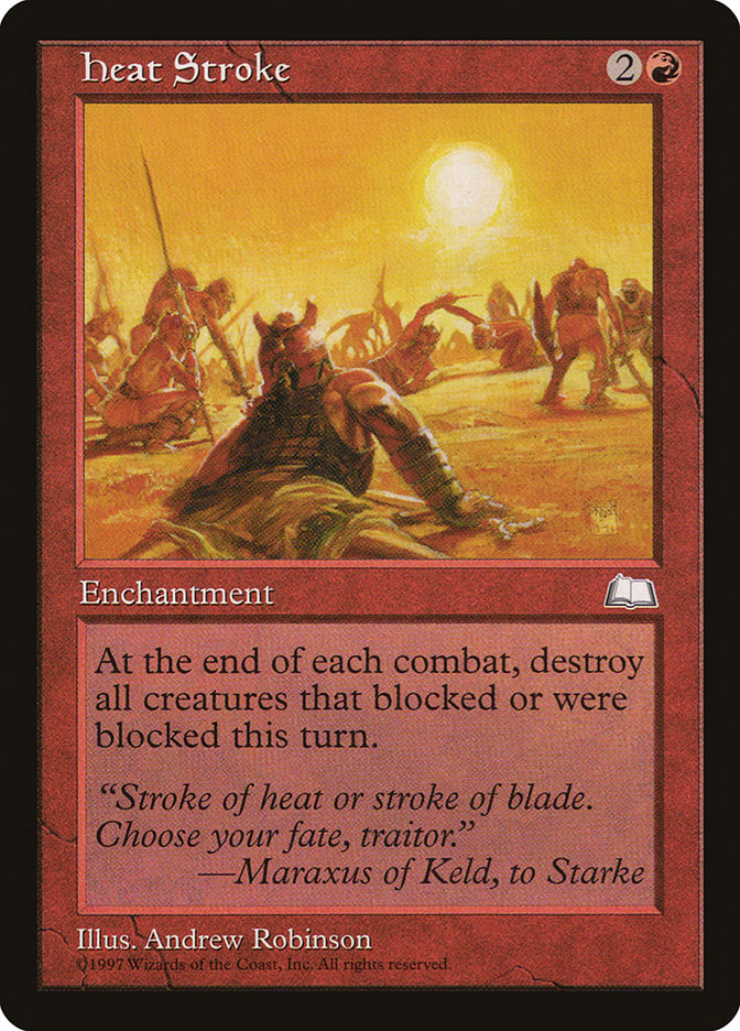 Heat Stroke [Weatherlight] | Boutique FDB TCG