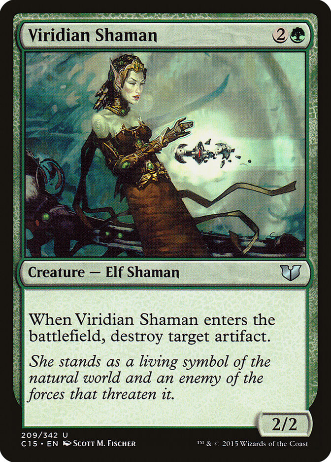 Viridian Shaman [Commander 2015] | Boutique FDB TCG