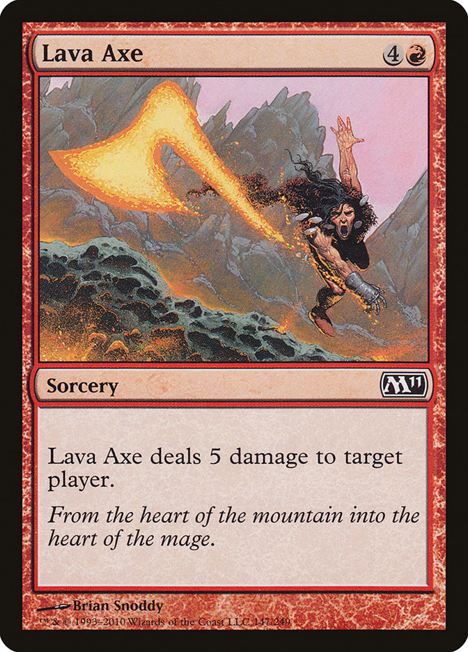 Lava Axe [Magic 2011] | Boutique FDB TCG