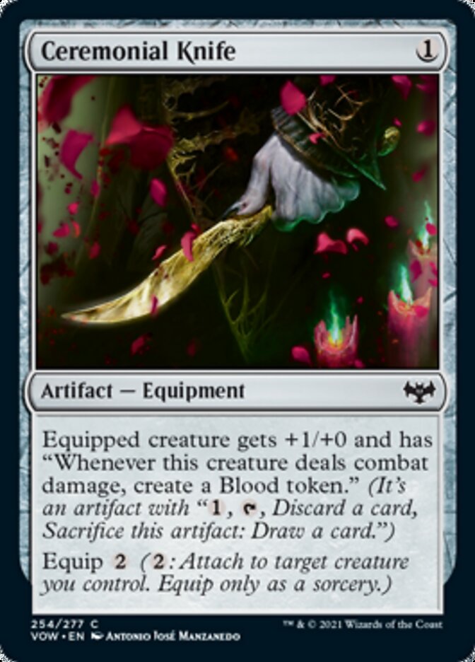 Ceremonial Knife [Innistrad: Crimson Vow] | Boutique FDB TCG