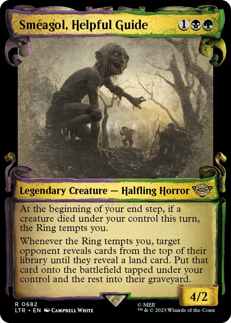 Smeagol, Helpful Guide [The Lord of the Rings: Tales of Middle-Earth Showcase Scrolls] | Boutique FDB TCG